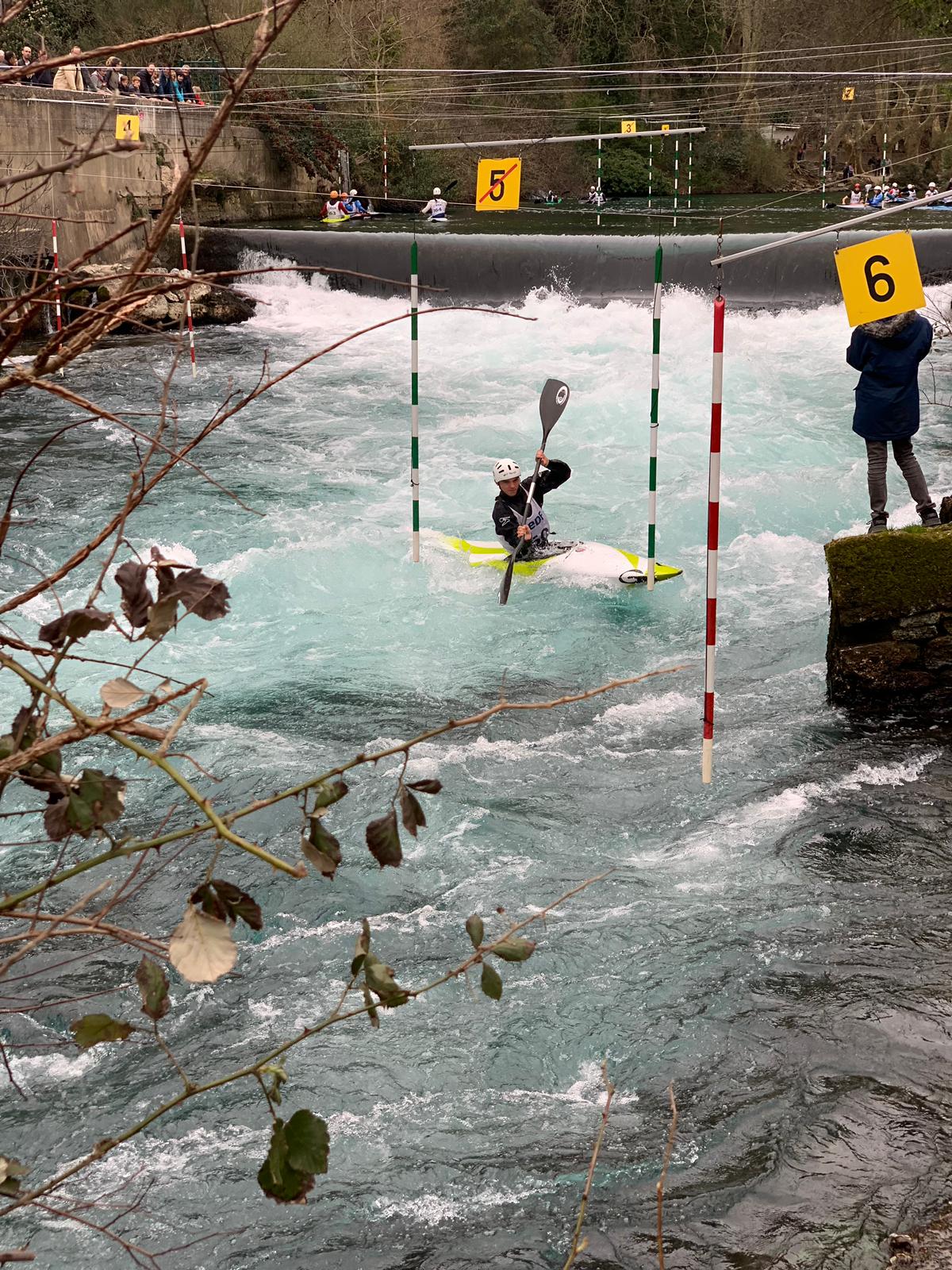 National 3 : le club de Canoë-kayak du Loup présent à Fontaine de Vaucluse (10 mars 2019)