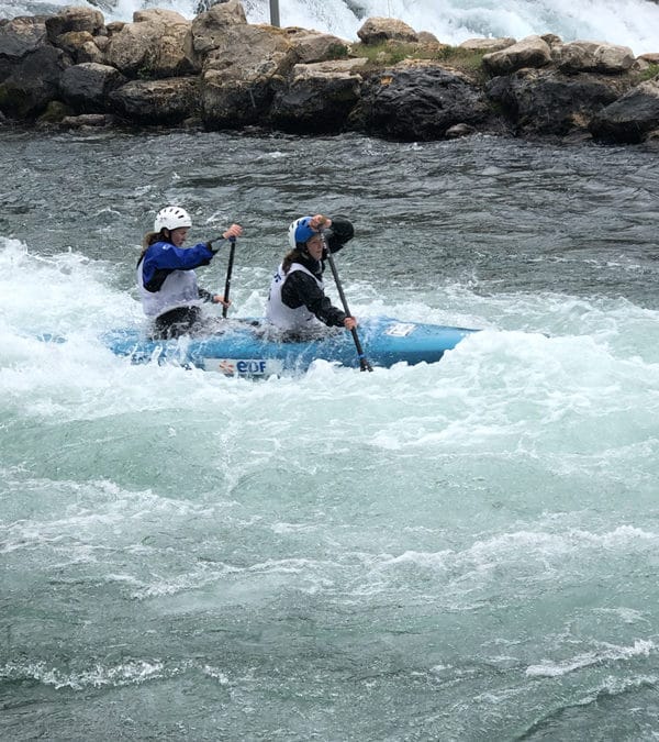 Le club de Canoë-kayak du Loup au championnat régional sud à Vinon sur Verdon