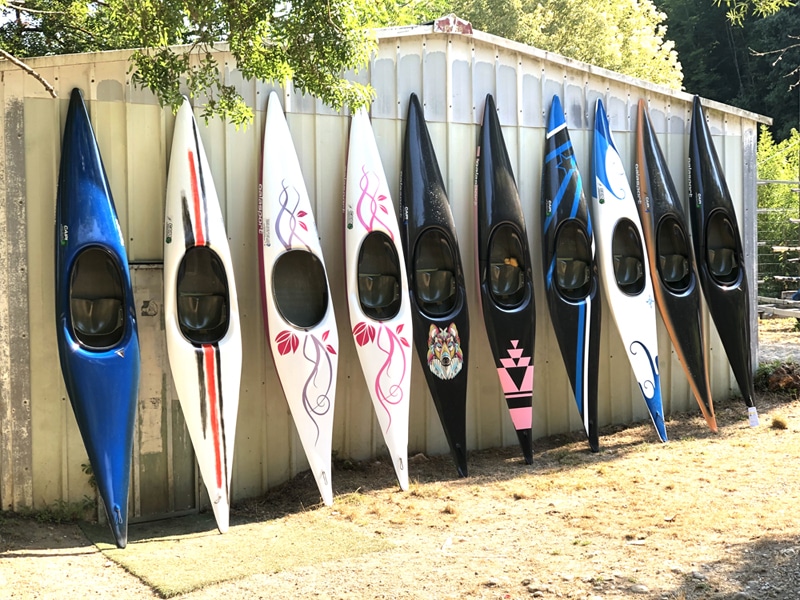 10 nouveaux canoës et kayaks au club !