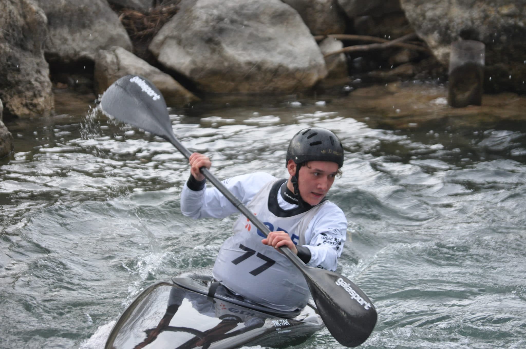 Le club de Canoë-kayak du Loup obtient de bons résultats à Réals pour la seconde course régionale de la saison